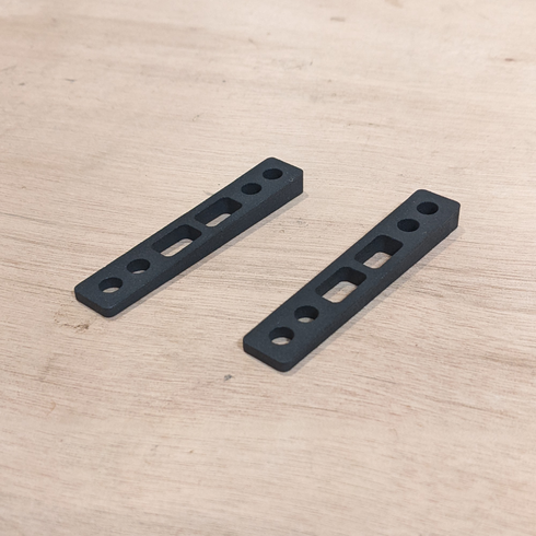 SBDW - Angled Wedge Rail Riser (2° to 5° | set of 2)